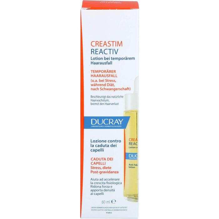 DUCRAY CREASTIM REACTIV LOTION b.temp. Haarausfall, 60 ml LOT