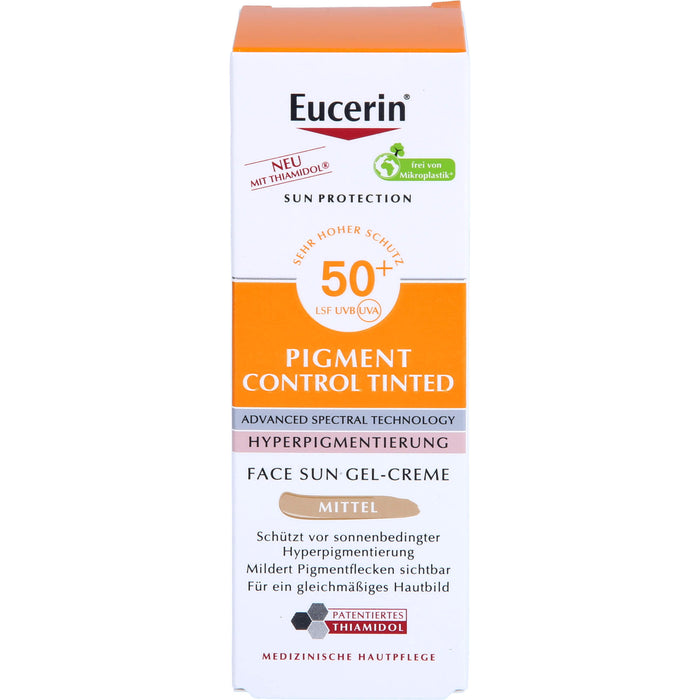 Eucerin Sun Fluid Pigment Control LSF50+ Mittel, 50 ml CRE