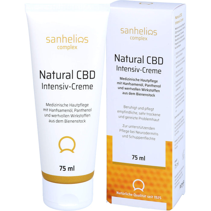 Sanhelios Natural CBD Intensive Creme, 75 ml CRE