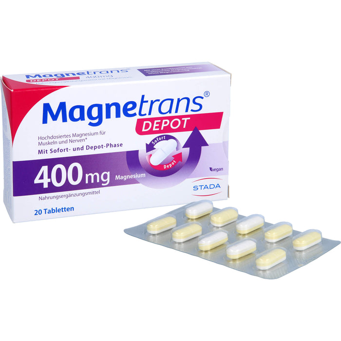 Magnetrans Depot 400mg, 20 St TAB