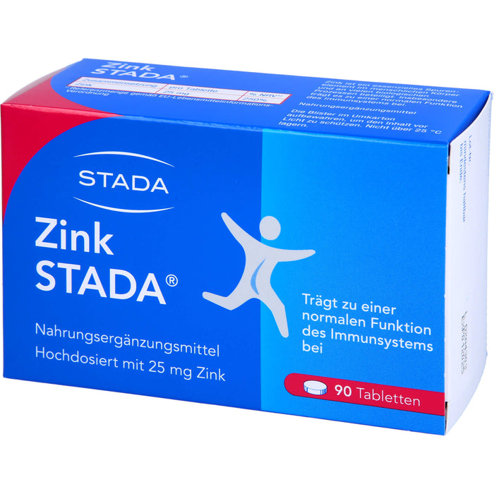 Zink STADA 25mg, 90 St TAB