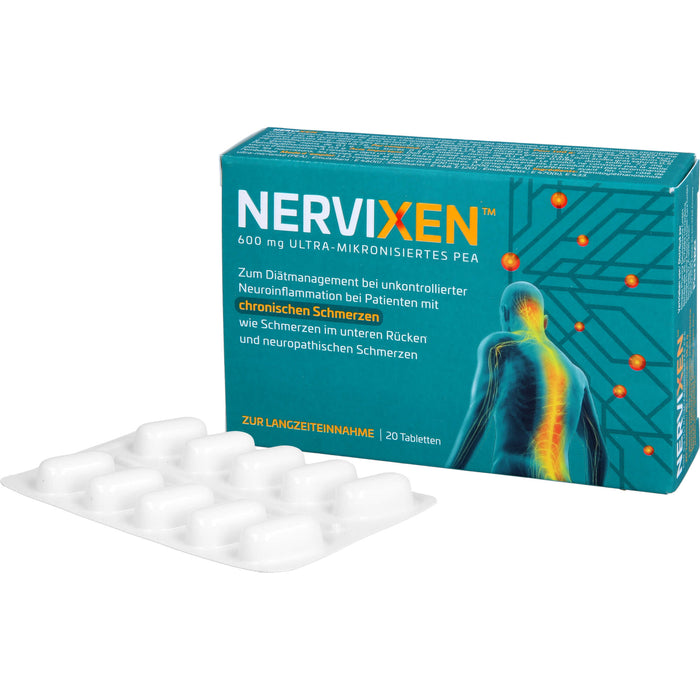 NERVIXEN Tabletten bei chronischen Schmerzen, 20 St. Tabletten