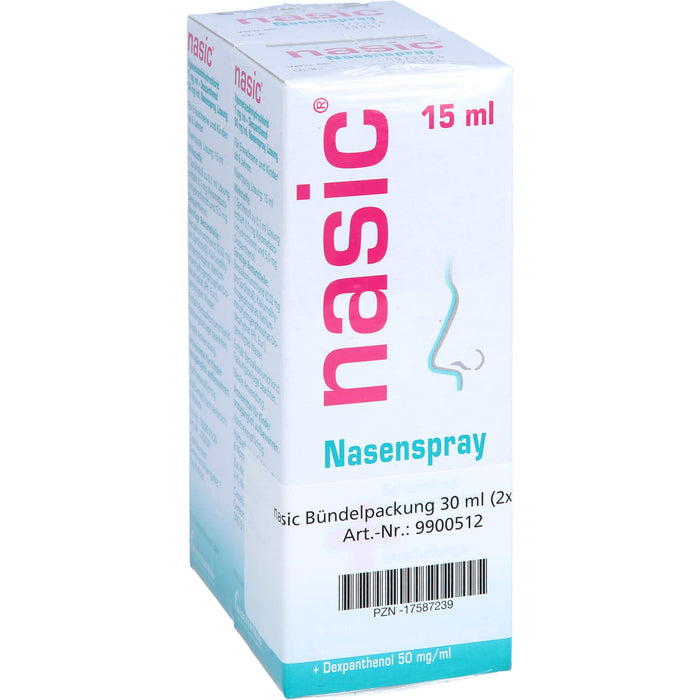 nasic, Nasenspray, 2X15 ml NAS