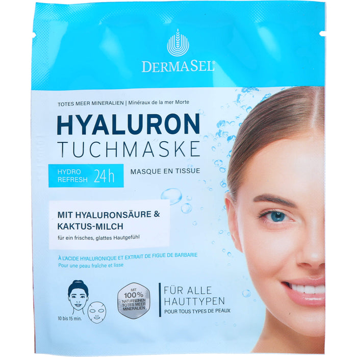 DermaSel Hyaluron Tuchmaske, 1 St XGM