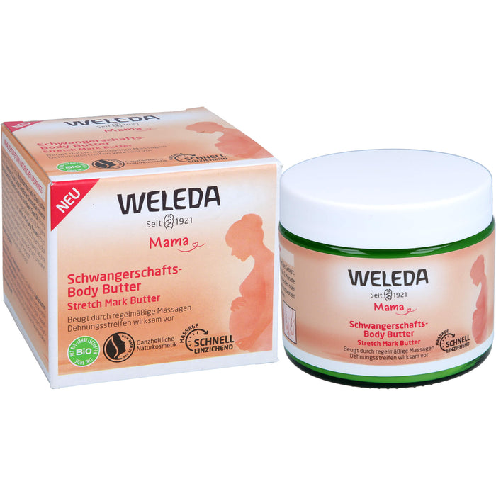 WELEDA Schwangerschafts-Body Butter, 150 ml CRE