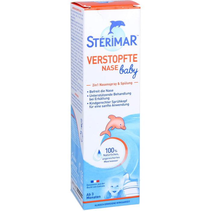 Sterimar Nasenspray Verstopfte Nase Baby, 100 ml NAS