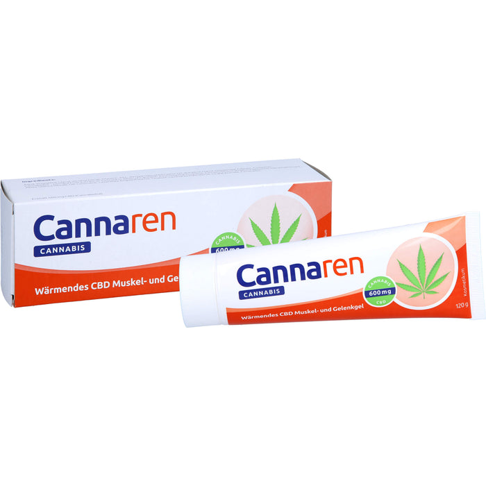 Cannaren Cannabis CBD Gel, 120 g GEL