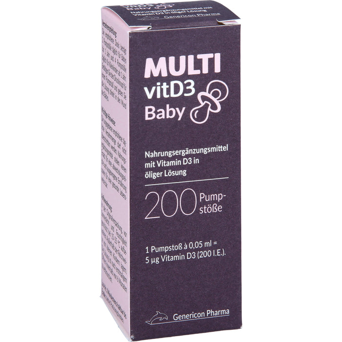 MULTIvitD3 Baby, 10 ml PPL