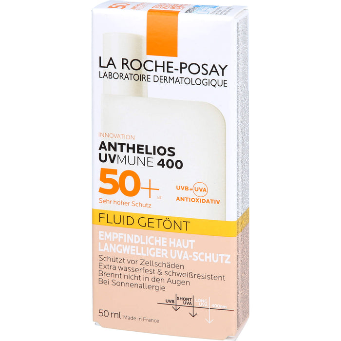 ROCHE-POSAY Anthelios Invisible Fluid Getönt UVMun, 50 ml FLU