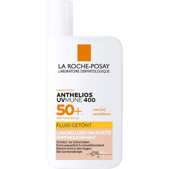 ROCHE-POSAY Anthelios Invisible Fluid Getönt UVMun, 50 ml FLU