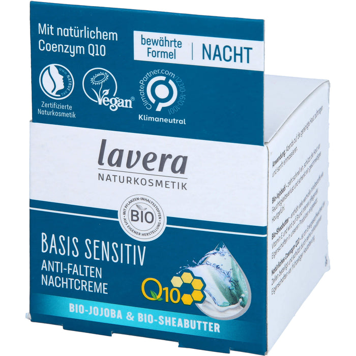 LAVERA BASIS SENSITIV NACHTCREME Q10, 50 ml XNC