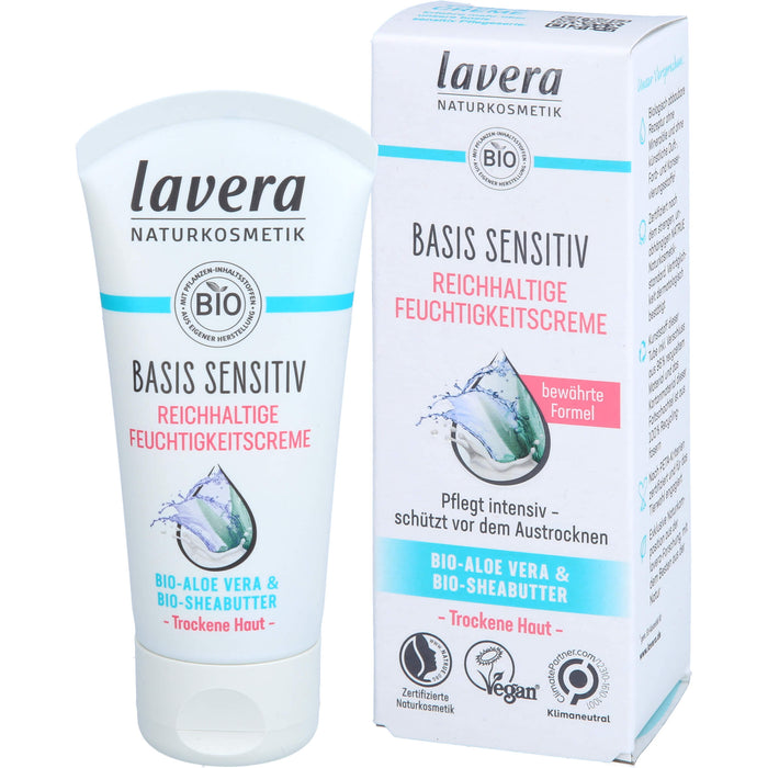 LAVERA BASIS SENSITIV REICHHALTIGE FEUCHT.CREME, 50 ml XTC