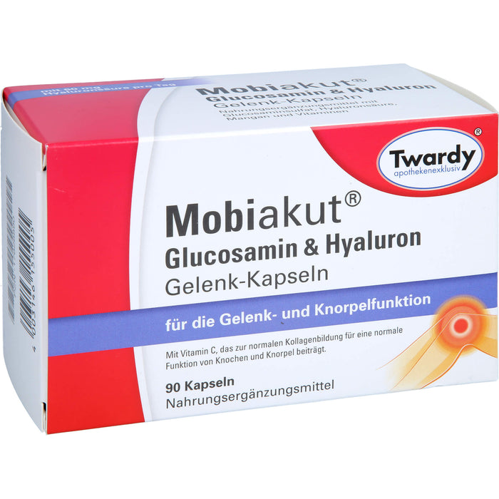 Mobiakut Glucosamin & Hyaluron Gelenk-Kapseln, 90 St KAP