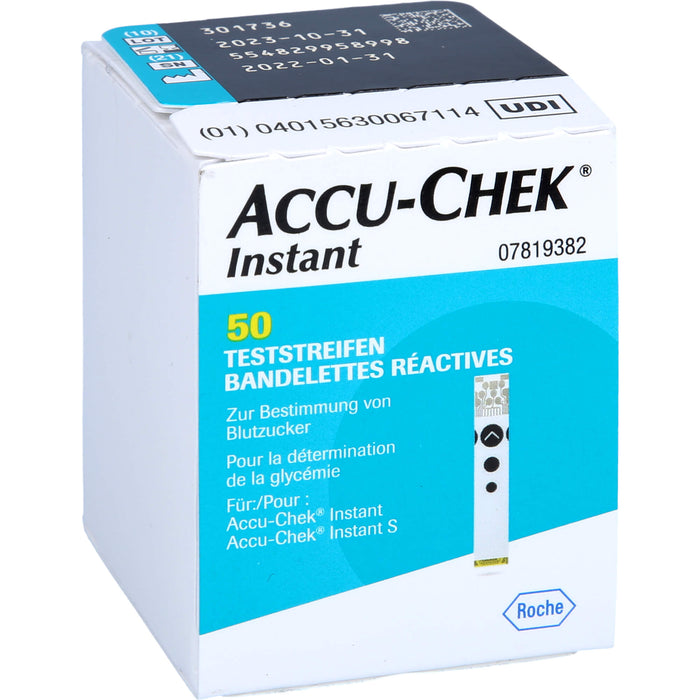 Accu-Chek Instant Acti Medi Teststreifen, 50 St TTR