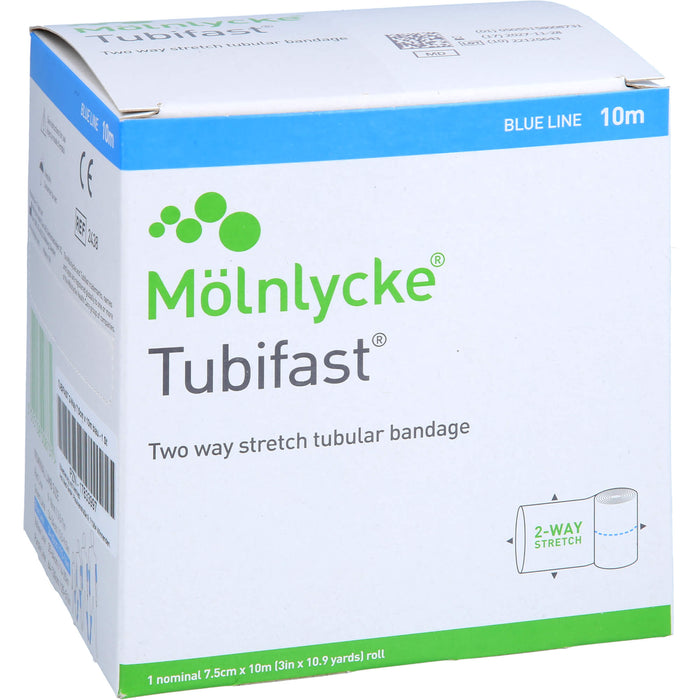 TUBIFAST 2-Way Stretch 7,5 cmx10 m blau, 1 St VER