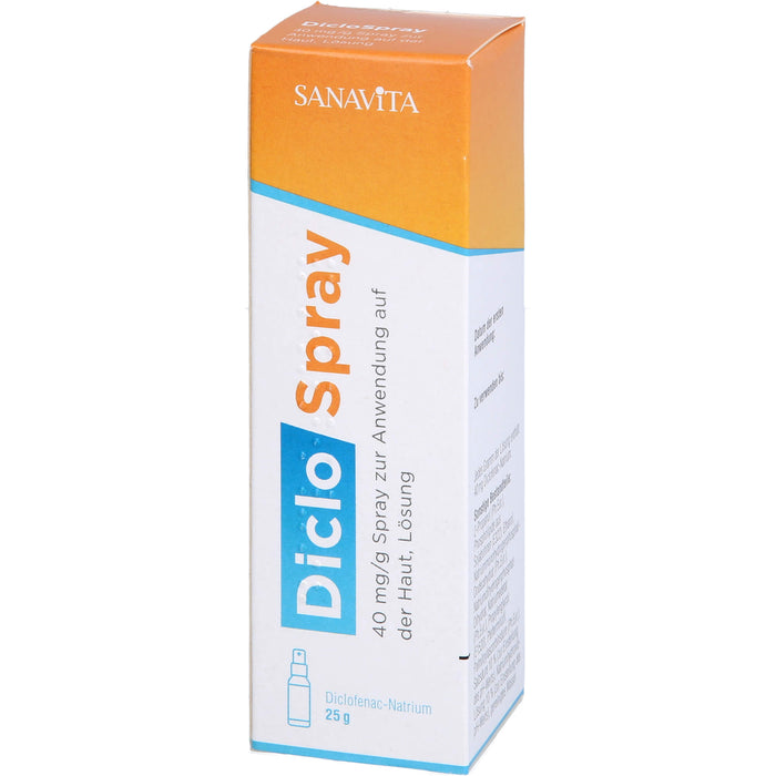 DicloSpray 40 mg/g Spray zur Anwendung auf der Haut, Lösung, 25 g SPR