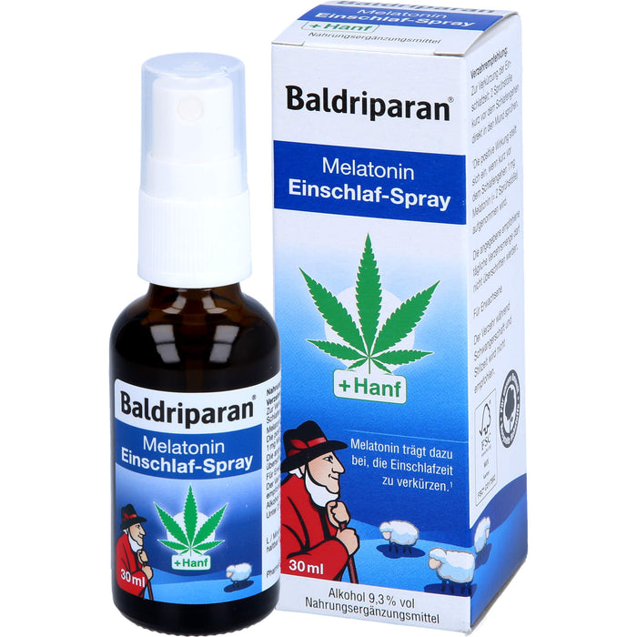 Baldriparan Melatonin Einschlaf-Spray, 30 ml SPR