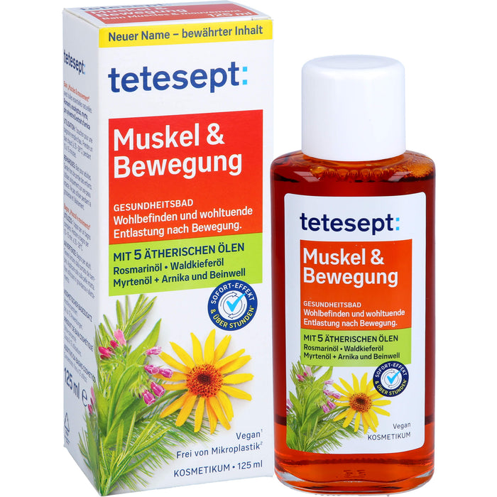 tetesept Muskel & Bewegung Bad, 125 ml BAD