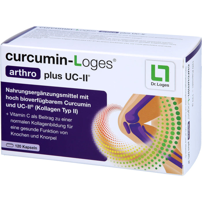 curcumin-Loges arthro plus UC-II, 120 St KAP