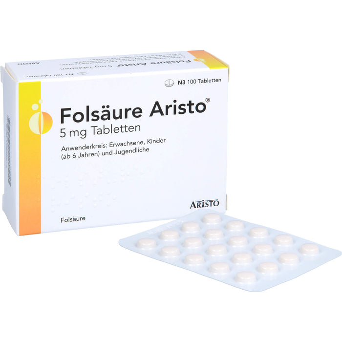 Folsaeure Aristo 5mg Tab, 100 St TAB