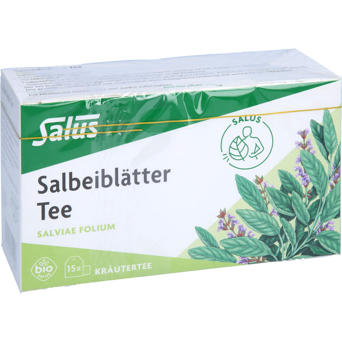 Salbeiblätter Tee bio Salus, 15 St FBE