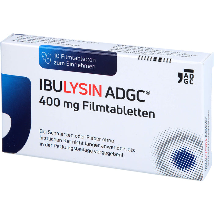 Ibulysin Adgc 400mg Fta, 10 St FTA