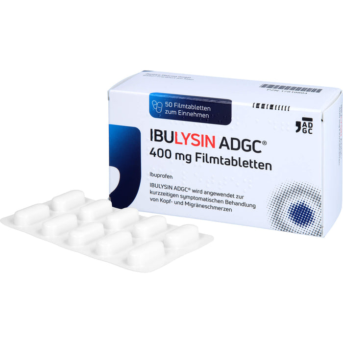 IBULYSIN ADGC 400 mg Filmtabletten, 50 St FTA