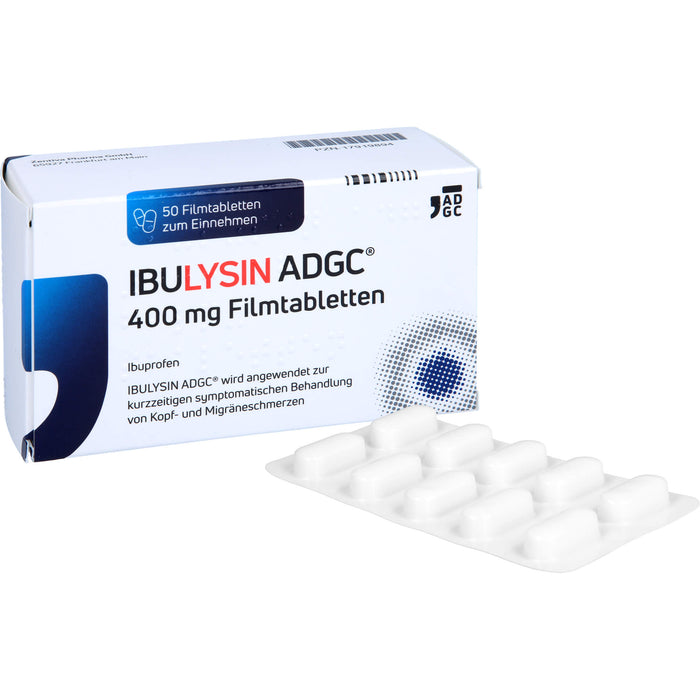 IBULYSIN ADGC 400 mg Filmtabletten, 50 St FTA