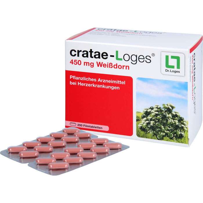 Cratae-loges 450mg Weissd, 200 St FTA