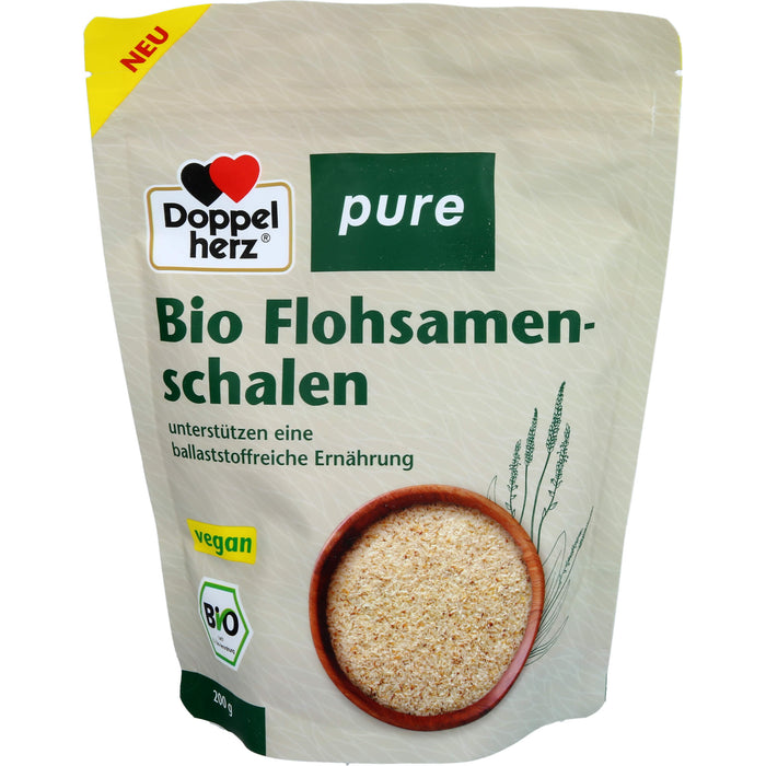 Doppelherz Bio Flohsamenschalen pure, 200 g Pulver