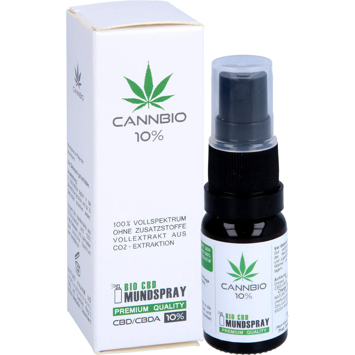 CBD 10% CANNBIO Mundspray, 10 ml SPR