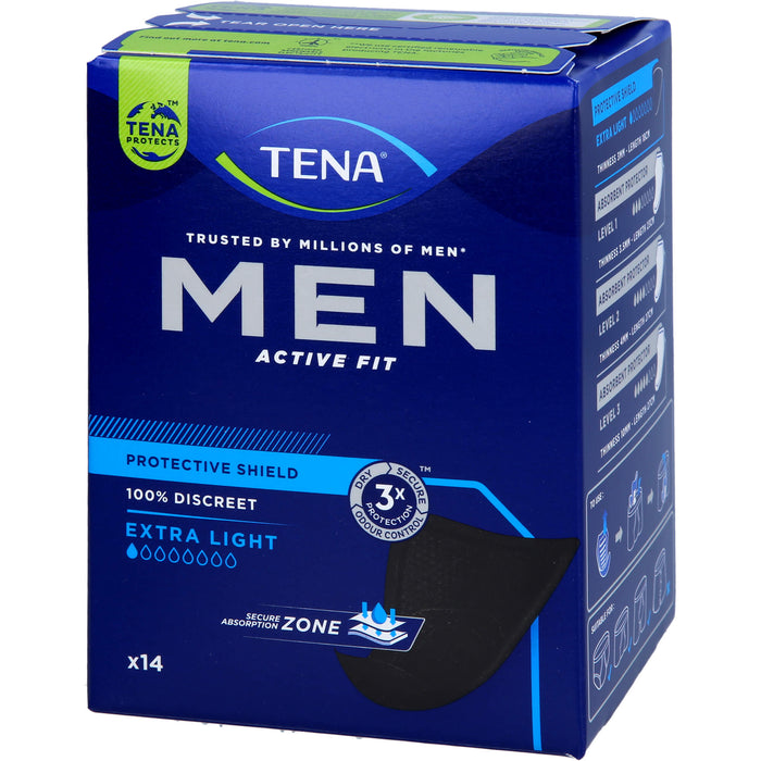 TENA Men Active Fit Level 0 Inkontinenz Einlagen, 14 St