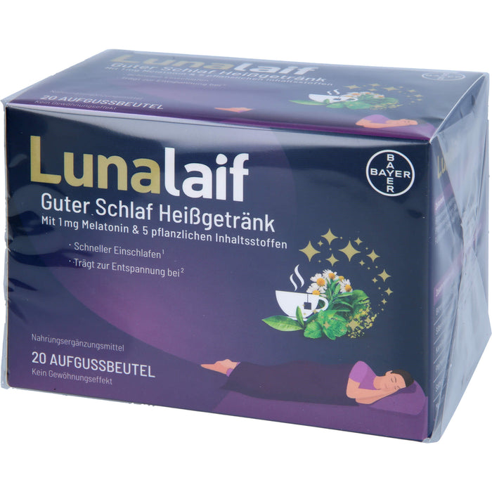 Lunalaif Guter Schlaf Heißgetränk, 20 St BEU