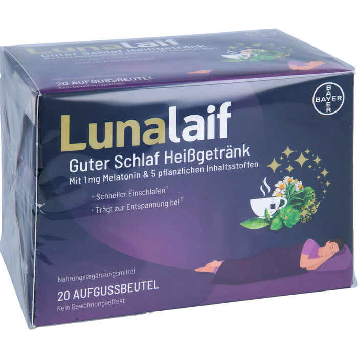 Lunalaif Guter Schlaf Heißgetränk, 20 St BEU