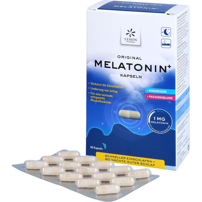 Melatonin Plus Kapseln, 60 St KAP