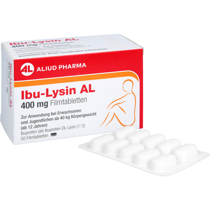 Ibu Lysin Al 400mg Fta, 50 St FTA