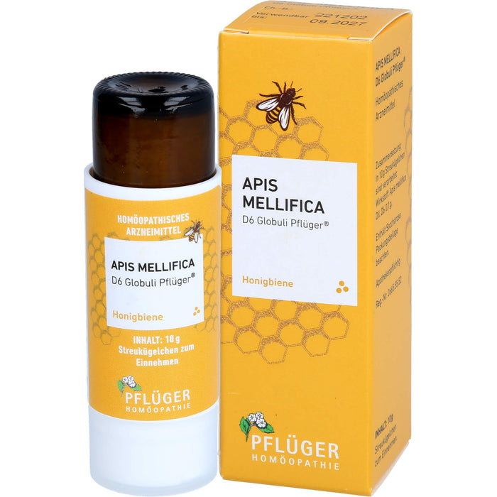 Apis mellifica D6 Globuli Pflüger Dosierspender, 10 g GLO