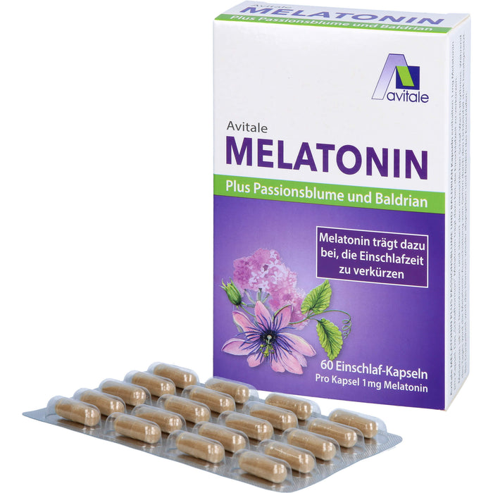 Melatonin+passionsbl+baldr, 60 St KAP