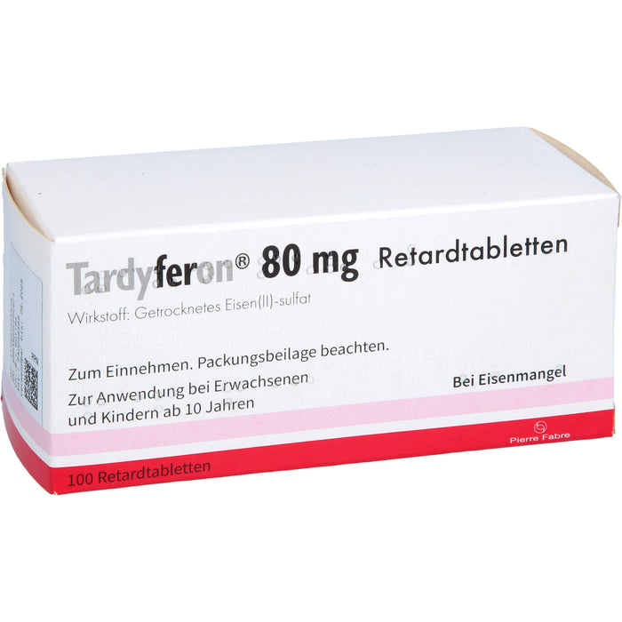 Tardyferon Depot-Eisen(II)-sulfat 80 mg CC Pharma Retardtabletten, 100 St RET