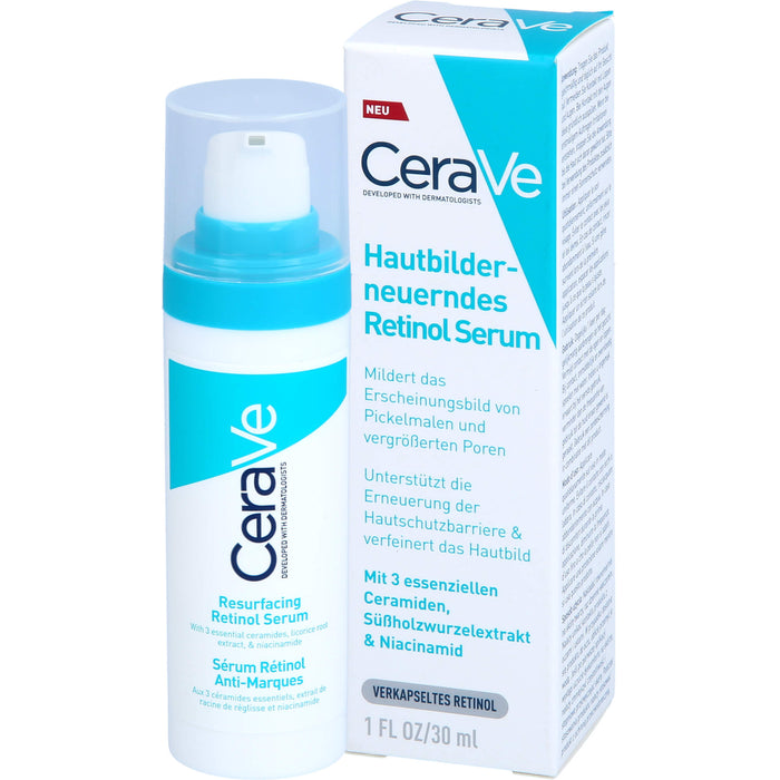 CeraVe hautbilderneuerndes Retinol Serum bei unebener Haut, 30 ml Gel