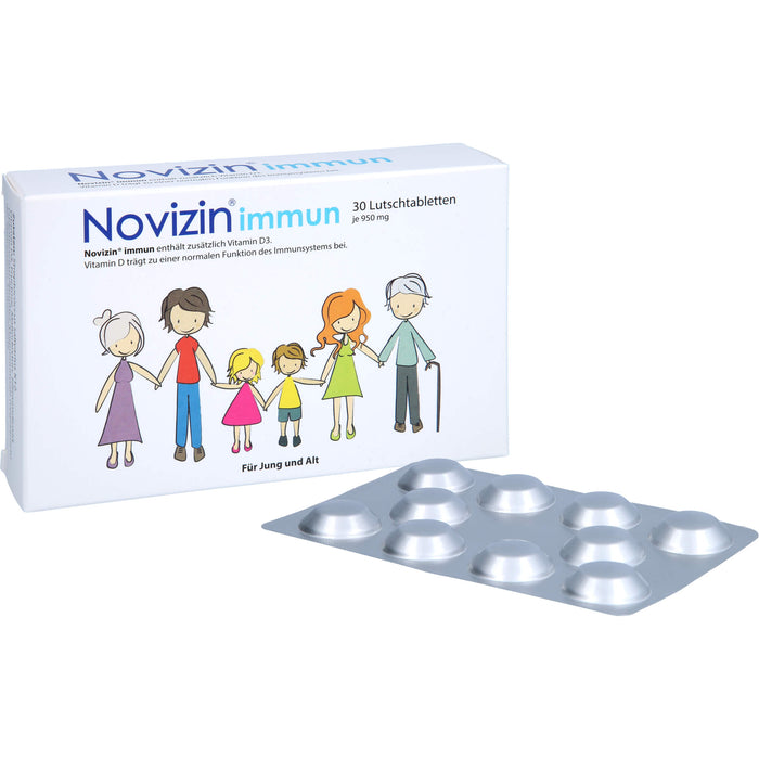 Novizin immun Lutschtabletten für jung und alt für das Immunsystem, 30 pc Tablettes