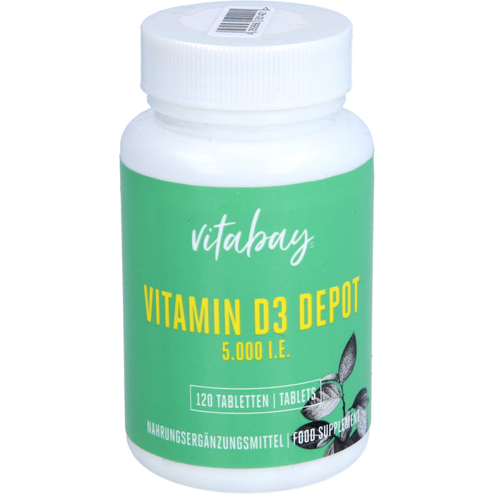 Vitamin D3 Depot 5000 IE Cholecalciferol, 120 St TAB