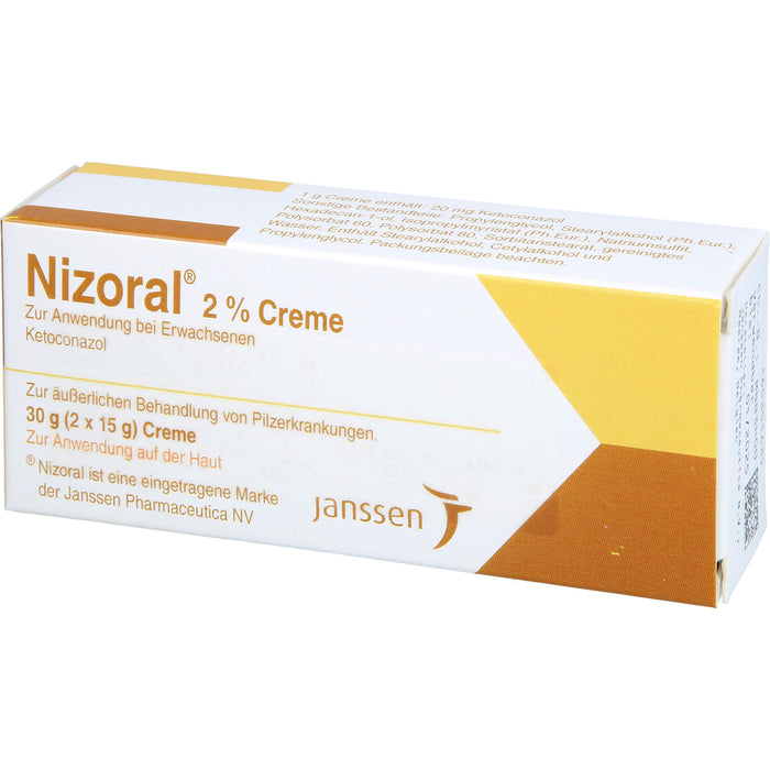 Nizoral 2% kohlpharma Creme bei Pilzerkrankungen, 30 g Cream