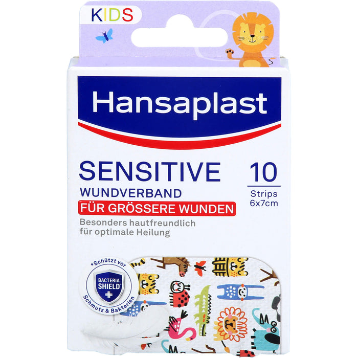 Hansaplast Kinderpflaster Sensitive 6cmx7cm 10 Str, 10 St PFL