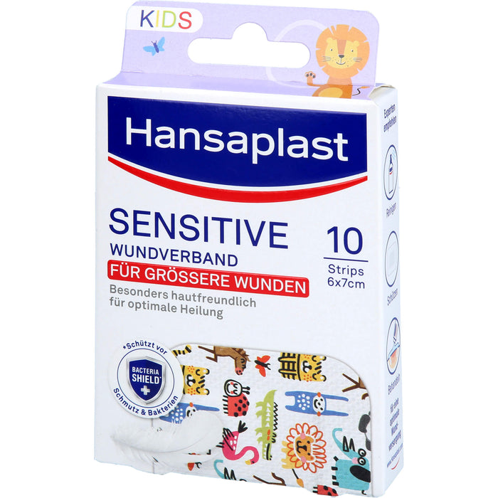 Hansaplast Kinderpflaster Sensitive 6cmx7cm 10 Str, 10 St PFL