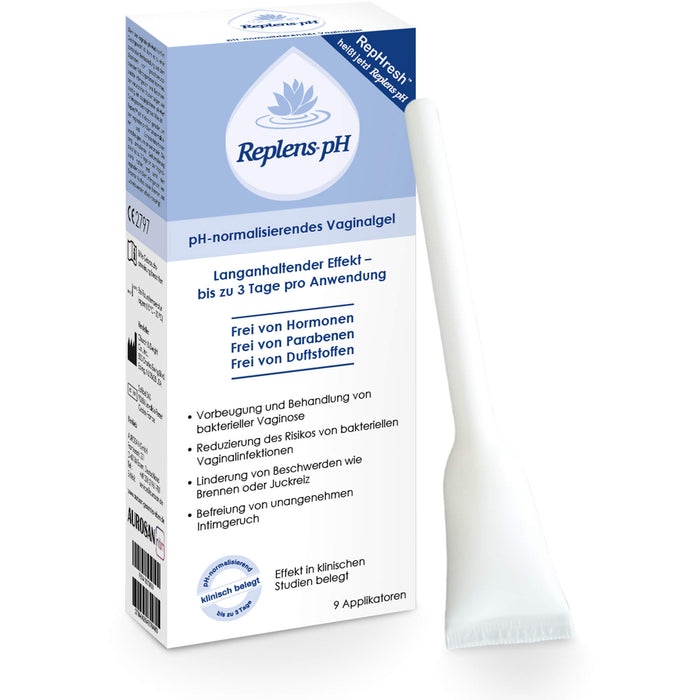 Replens pH (Applikatoren), 9 St VGE