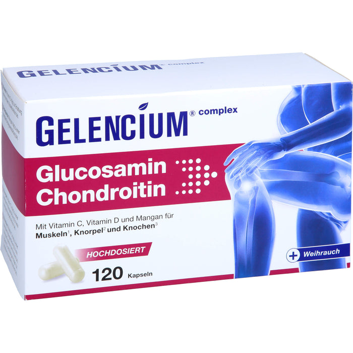 GELENCIUM Glucosamin Chondroitin hochdos. Vit C, 120 St KAP