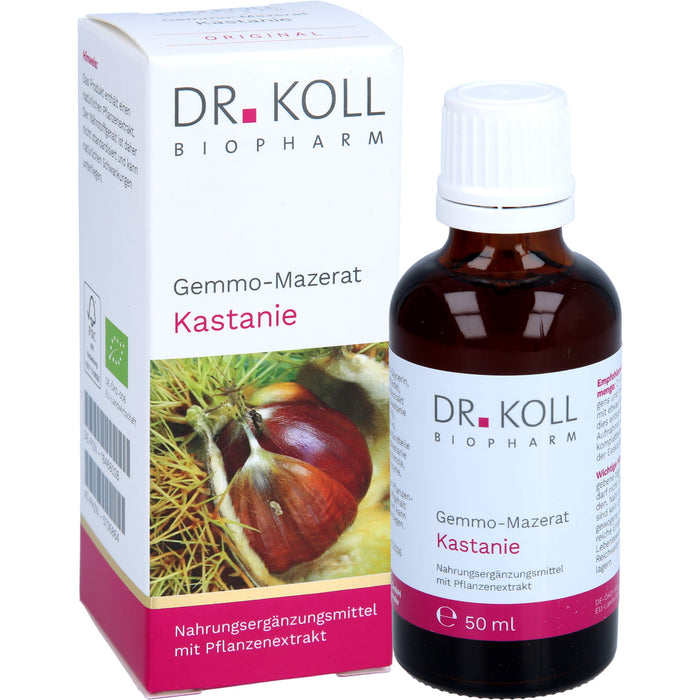 Gemmo-Mazerat Kastanie Dr. Koll Castanea vesca, 50 ml TRO