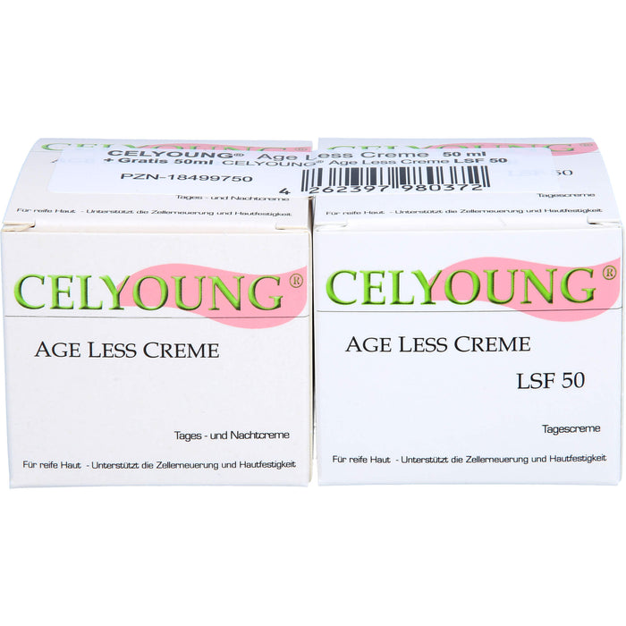 CELYOUNg AGE LESS CREME + GRATIS LSF 50, 2X50 ml CRE