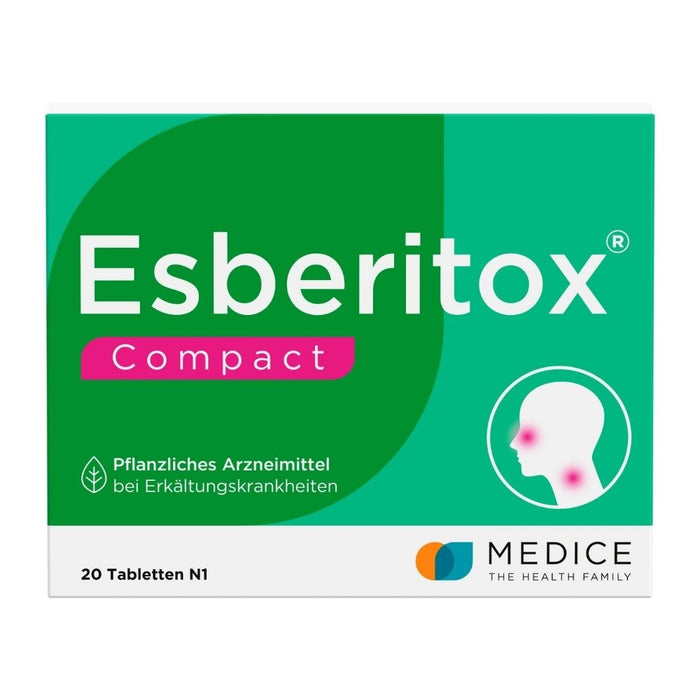 Esberitox Compact Tabletten bei Erkältungskrankheiten, 20 pcs. Tablets